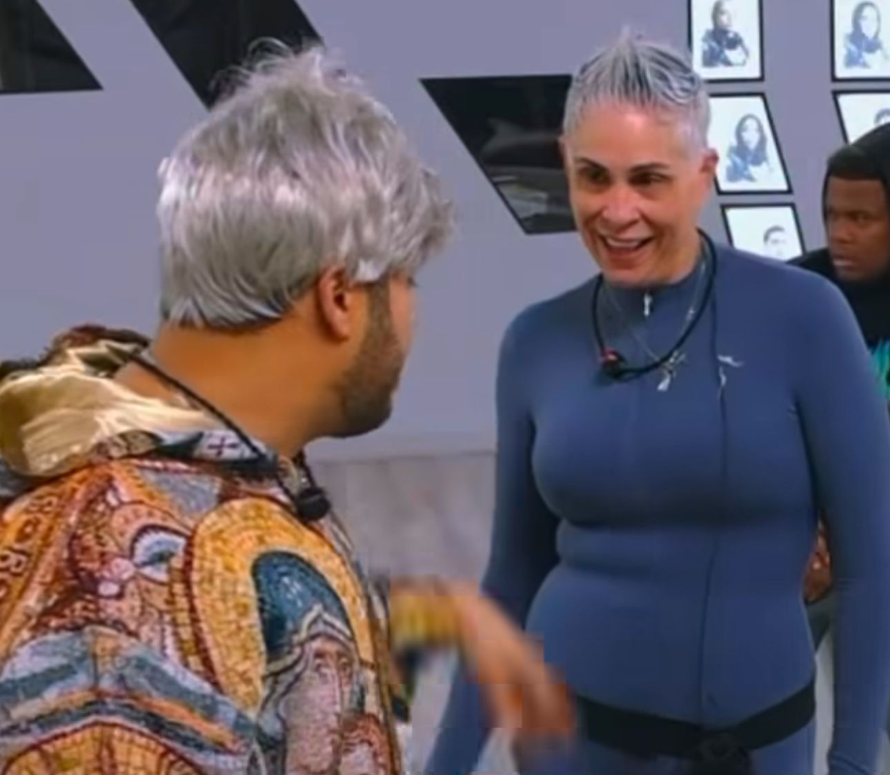 Juan Carlos Pichardo imitando a La Viuda Blanca en Planeta Alofoke